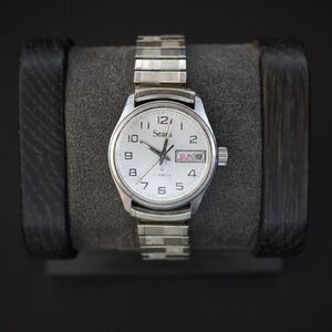 Vintage 1970’s SEARS A5 Mechanical Hand Winding 31mm Watch - Working